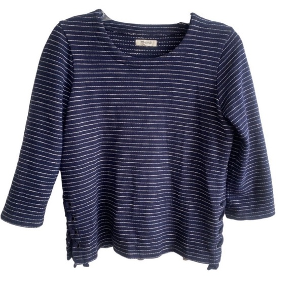 Madewell Quality Cotton Top XS 💙 - Picture 1 of 9